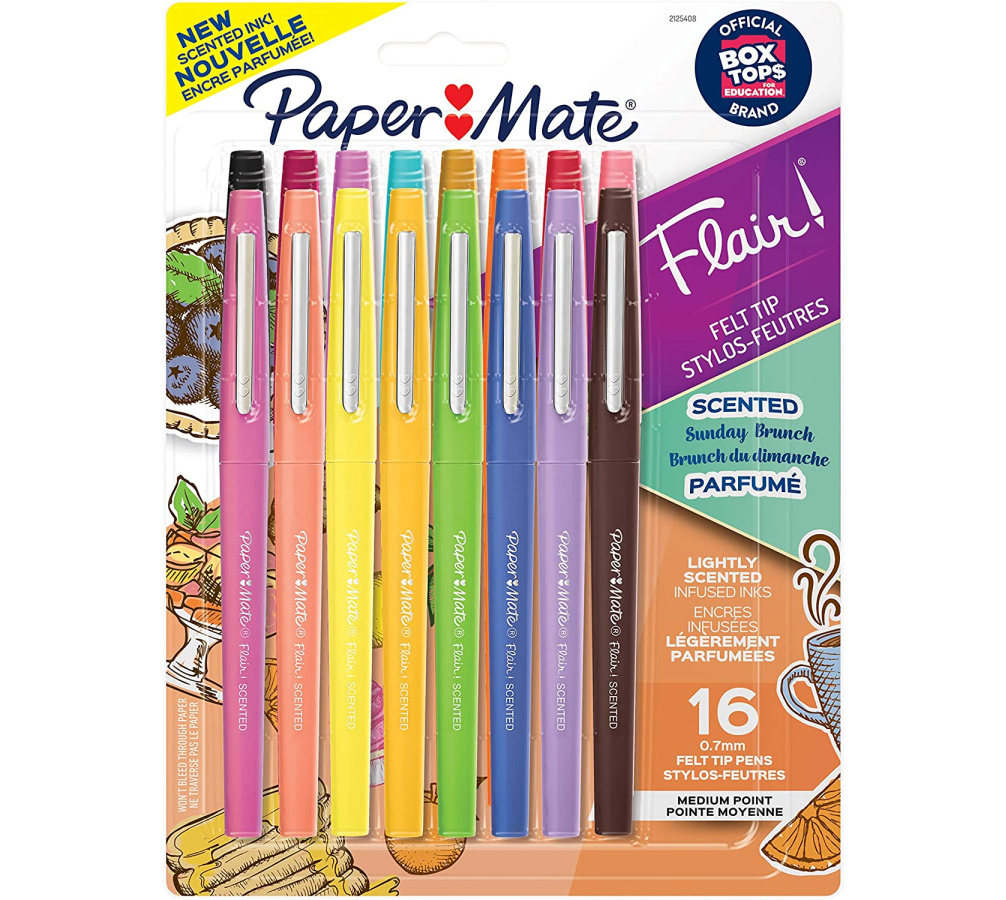 Paper Mate Flair Scented Felt Tip Pens 16 Count