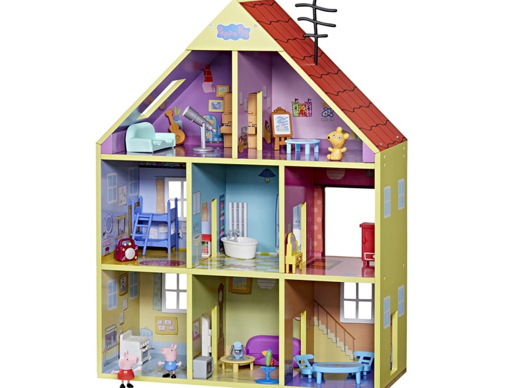 Peppa Pig Wooden Deluxe Playhouse