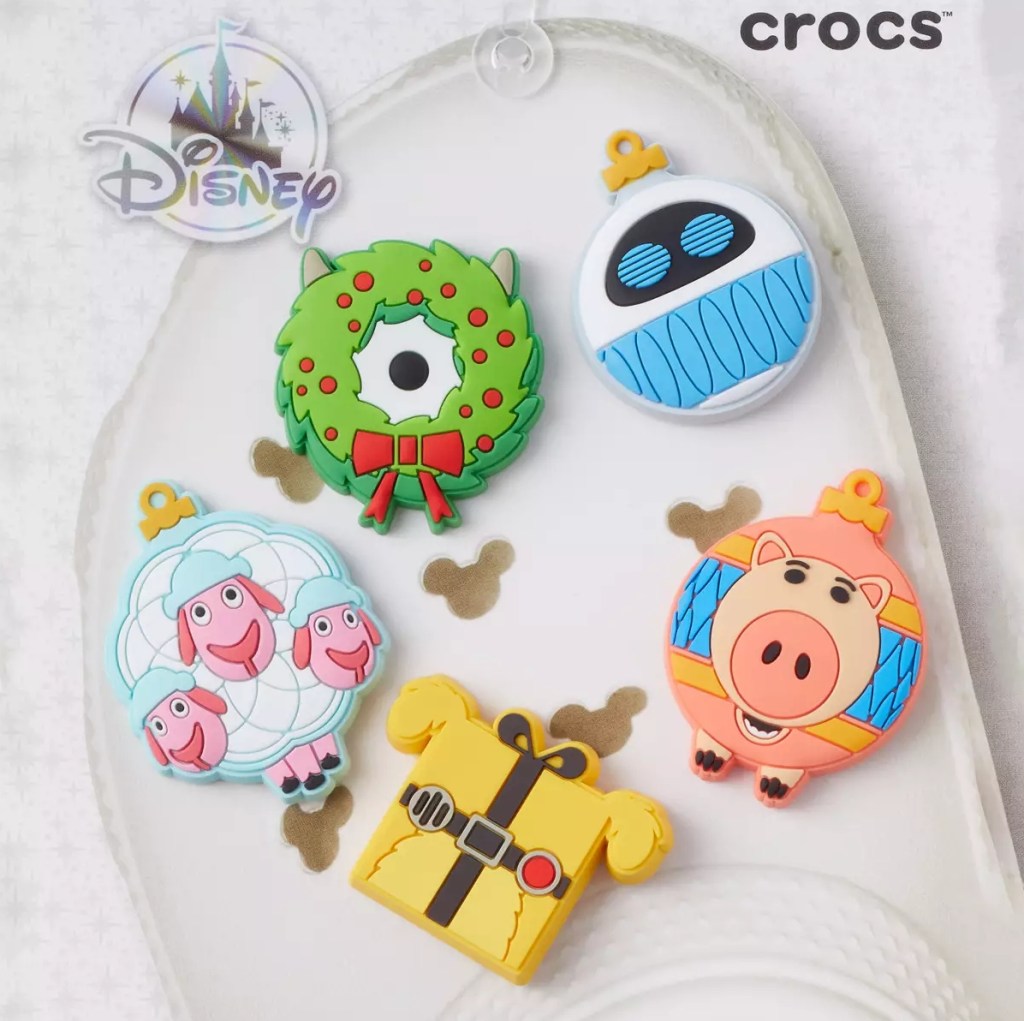 Pixar Holiday Jibbitz Set by Crocs
