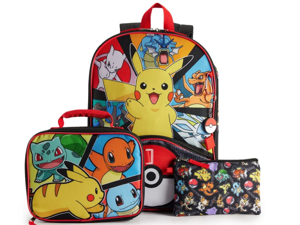 Pokemon 5-Piece Backpack Set