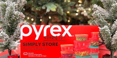 *HOT* Pyrex Glass Storage 22-Piece Set Just $21.99 on Target.com (Regularly $50) – May Sell Out!