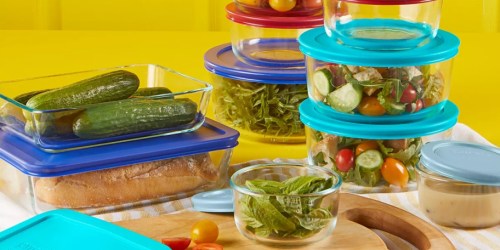 Pyrex Glass Food Storage 18-Piece Set ONLY $22.99 on Target.com