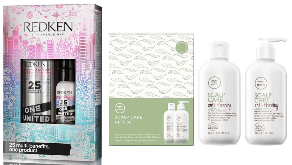 Redken and Paul Mitchell gift sets