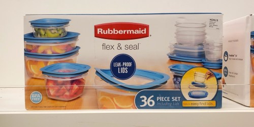Rubbermaid Food Storage 36-Piece Set Only $22.94 on Kohl’s.com (Regularly $60)