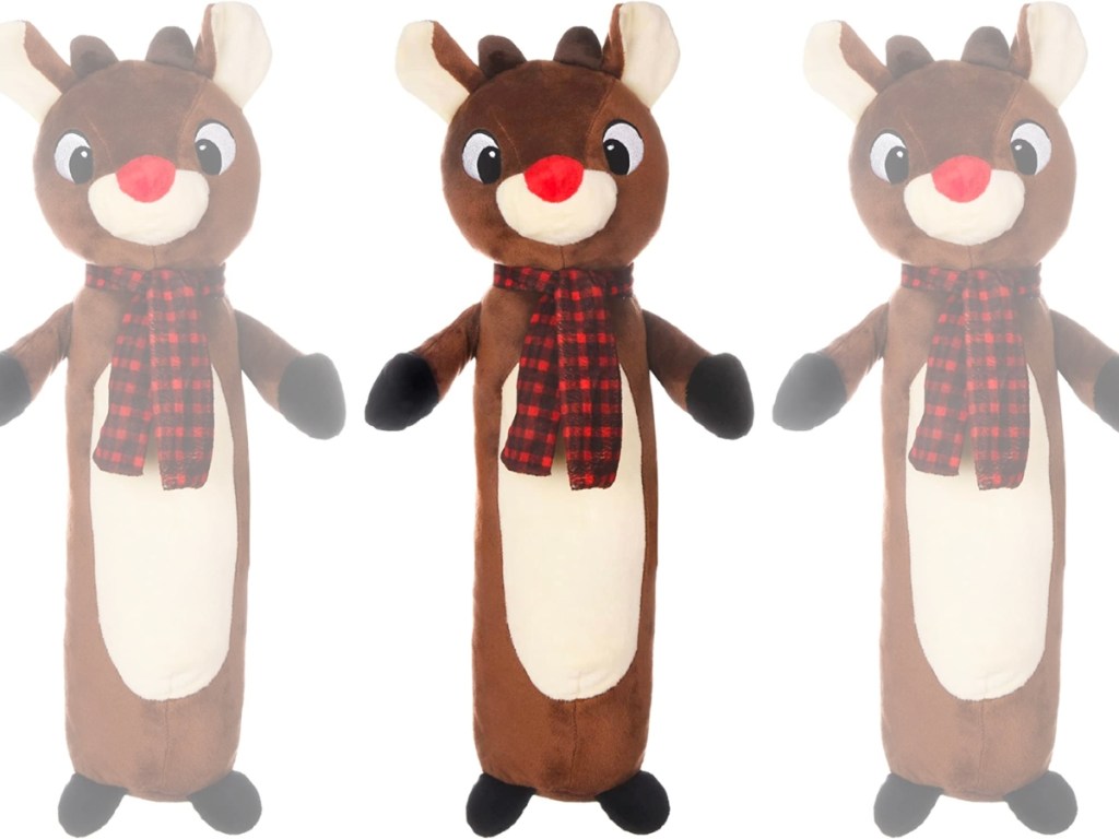 Rudolph the Red-Nosed Reindeer Plush Dog Toy