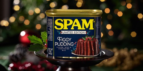 SPAM Figgy Pudding Hits Shelves For A Limited-Time Only…Try It If You Dare!