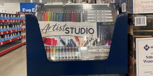 ArtSkills Artist Studio 200-Piece Premium Art Supply Set w/ Case Only $19.98 at Sam’s Club (Regularly $30)