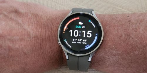 Samsung Galaxy Watch 5 Pro Titanium Smartwatch Only $399.99 Shipped on BestBuy.com (Regularly $450)