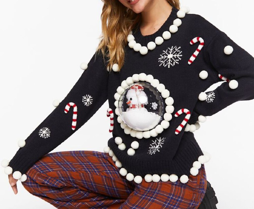 Snow Globe Christmas Sweater