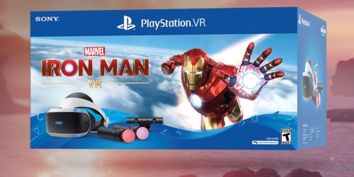 Sony PlayStation VR Iron Man Bundle Only $199.99 Shipped (Regularly $350)
