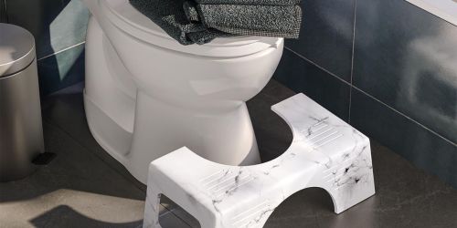 Squatty Potty Marble or Frosted Stools Only $54 Shipped (Reg. $90) | Trendy Styles to Match Your Bathroom
