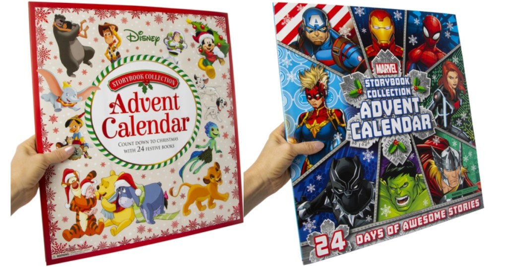 Disney and Marvel Storybook Collection Advent Calendars