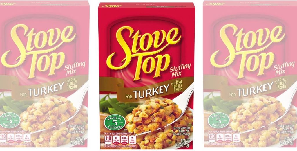 Stove Top stuffing for turkey 6oz box
