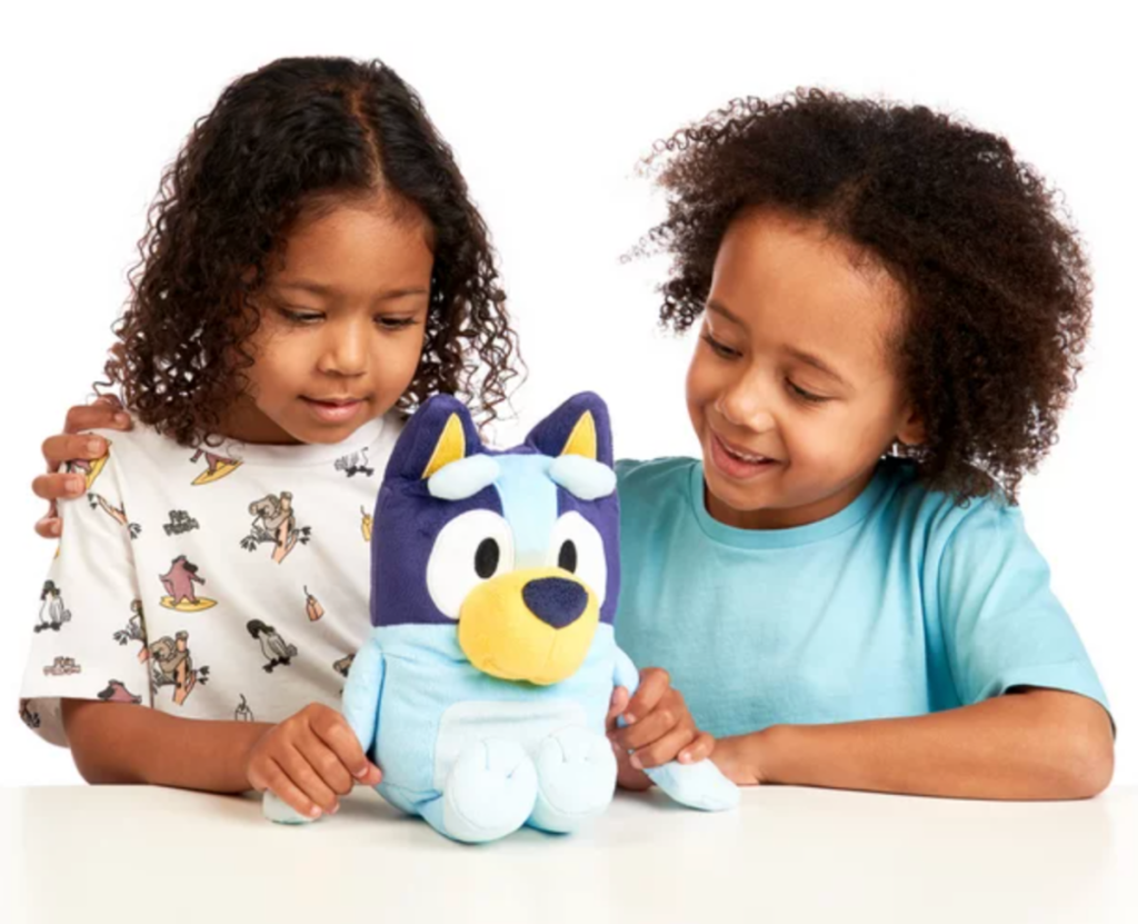 Talking Bluey Plushie Toy from the Walmart Top Toys List