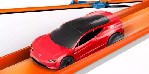 Hot Wheels Remote Control Tesla Roadster Vehicle Only $12.49 on Target.com (Regularly $25)