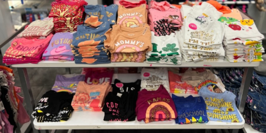 The Children’s Place Graphic Tees Just $2.99 + FREE Shipping