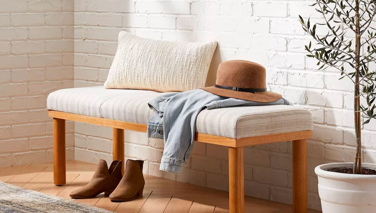 Up to 30% Off Target Furniture Sale | Tufted Bench Only $120 Shipped (Regularly $160) + More