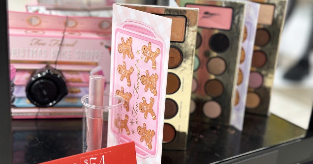 three too faced christmas palettes