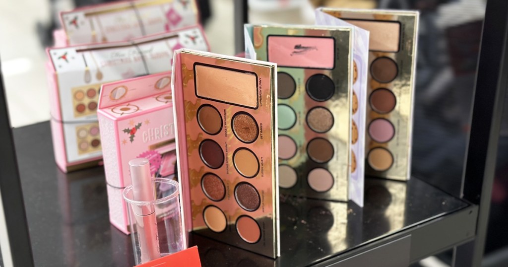 three too faced christmas palettes