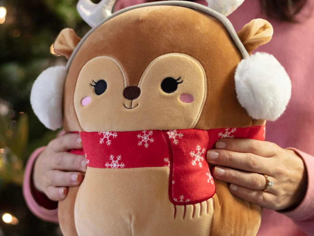 Squishmallows Ornament Gina the Gingerbread Woman 4 Plush HOLIDAY