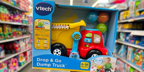 VTech Drop & Go Dump Truck Just $8.72 on Amazon (Regularly $18)