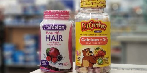 Vitafusion Gummy Vitamins from $1.44 Each After Cash Back at Walgreens (Regularly $14)