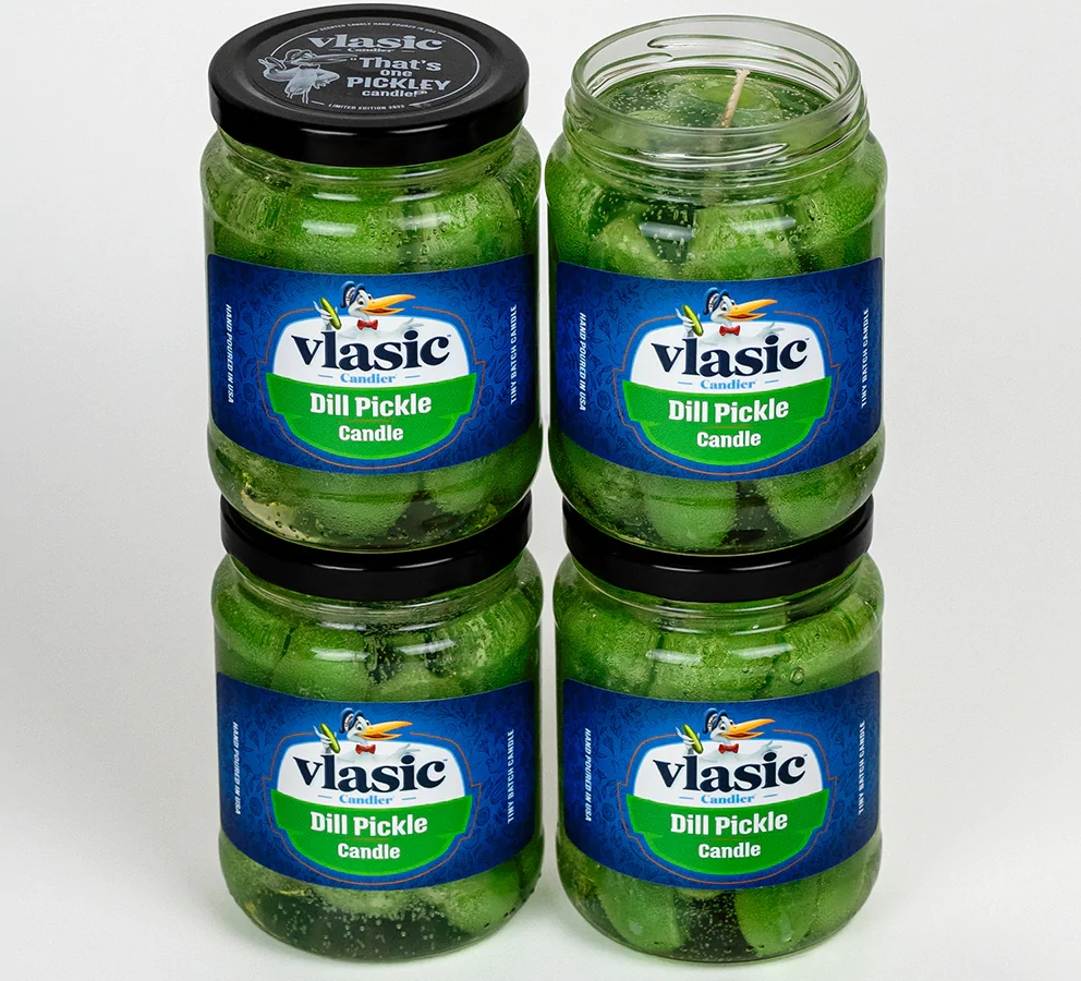 Vlasic Pickle Candle