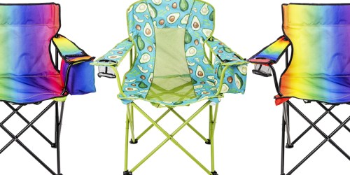 Ozark Trail Oversized Camp Chairs w/ Cupholder & Cooler from $10 on Walmart.com (Reg. $20)