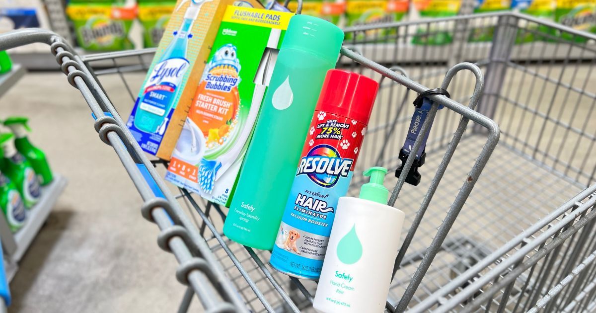 Walmart clearance cleaning supplies