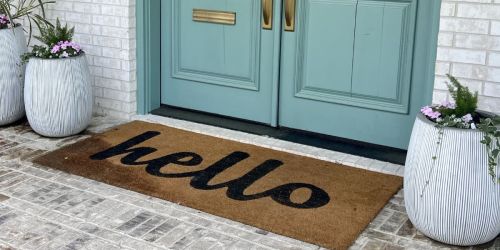 *HOT* Lowest Price EVER on This Team-Fave LARGE Outdoor Doormat From Wayfair