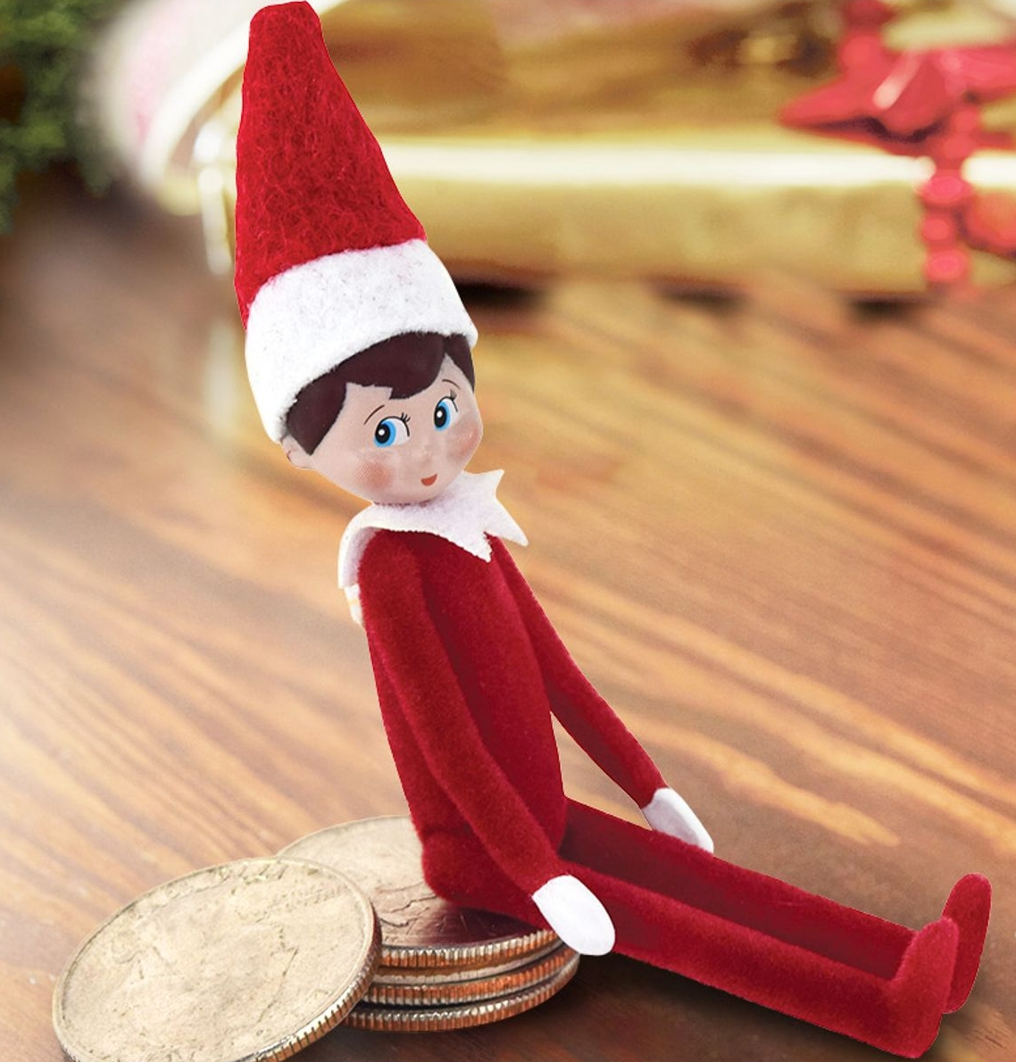 Elf on the hot sale shelf slippers