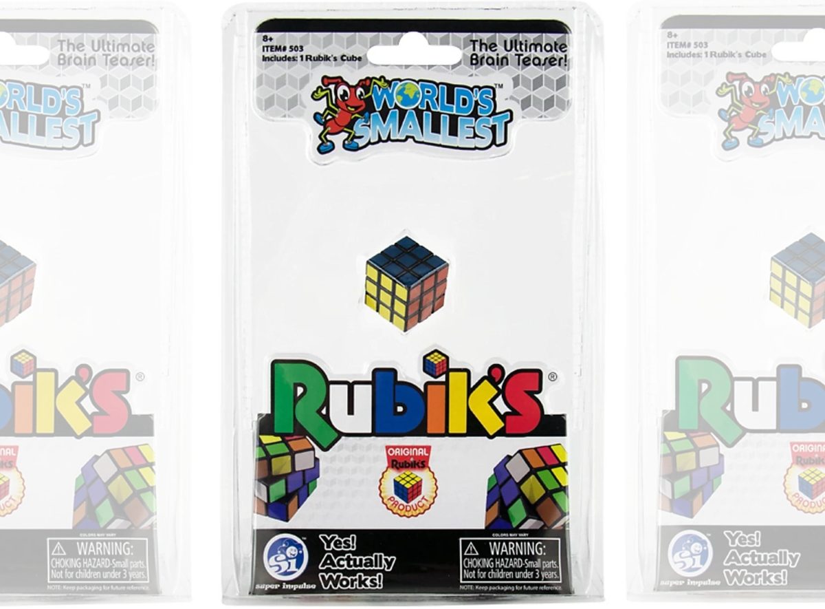 World's Smallest Rubiks Cube Game