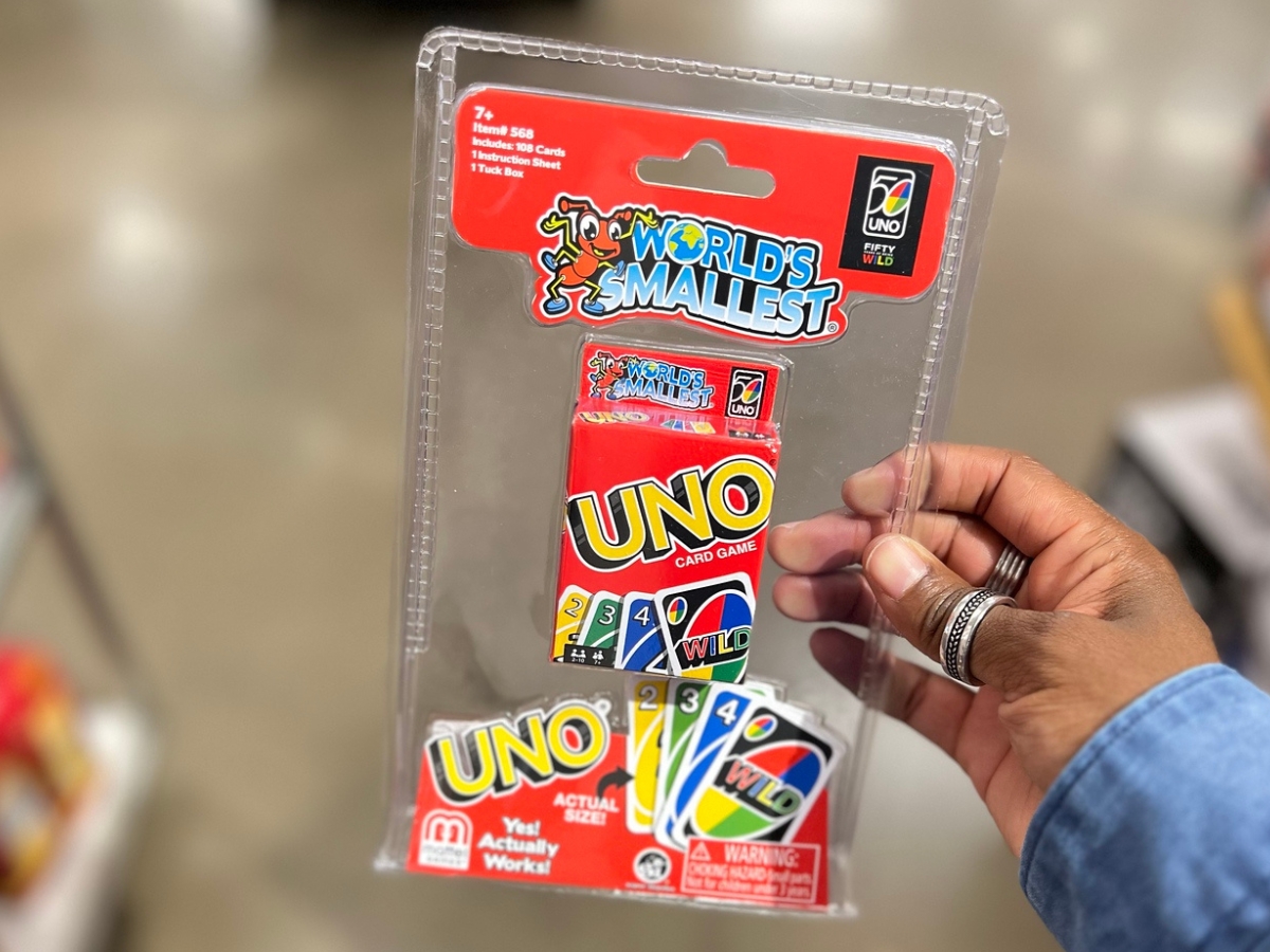 World's Smallest UNO Game