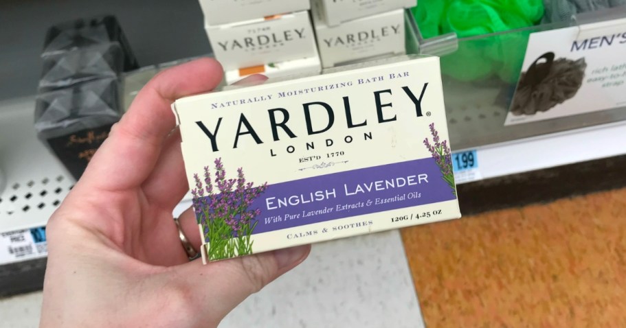 Yardley Bar Soap Only $1 Shipped on Amazon (Regularly $6)