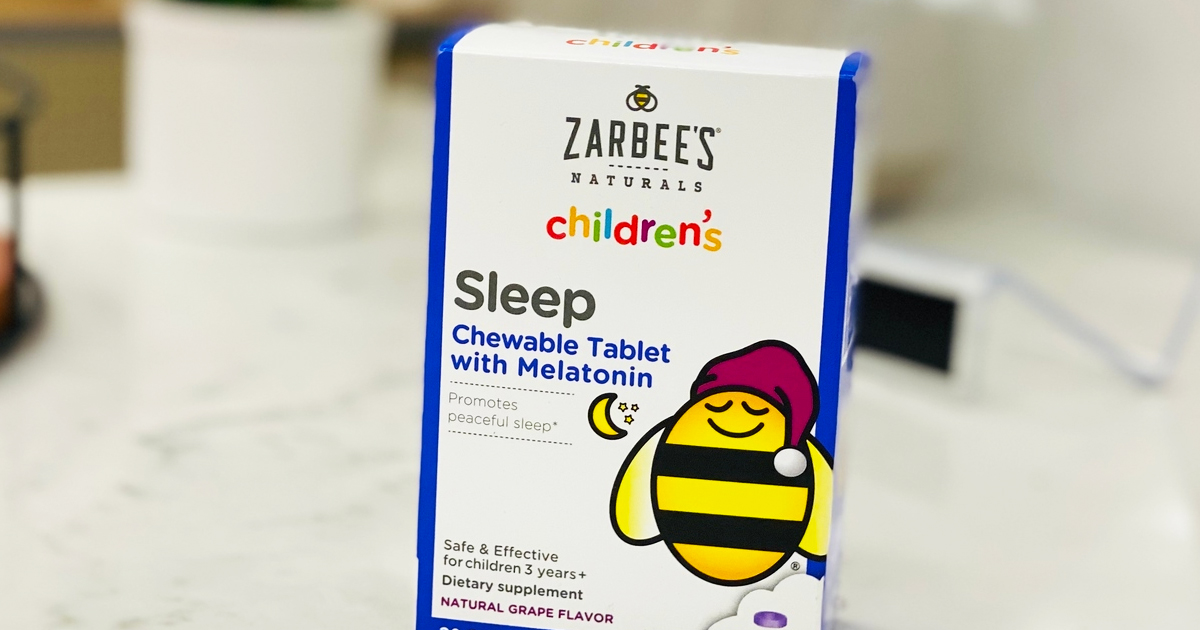 Zarbee’s Melatonin Chewable Tablets 50-Count Only $5 Shipped on Amazon (Reg. $11) – Thousands of 5-Star Reviews