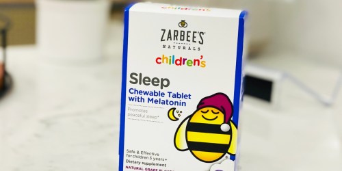 Zarbee’s Melatonin Chewable Tablets 50-Count Only $5 Shipped on Amazon (Reg. $11) – Thousands of 5-Star Reviews
