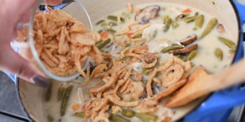 Green Bean Casserole Soup Turns Your Favorite Side Dish into a Meal!