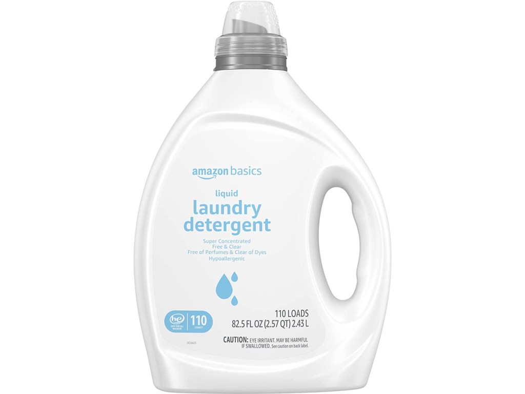 liquid laundry detergent