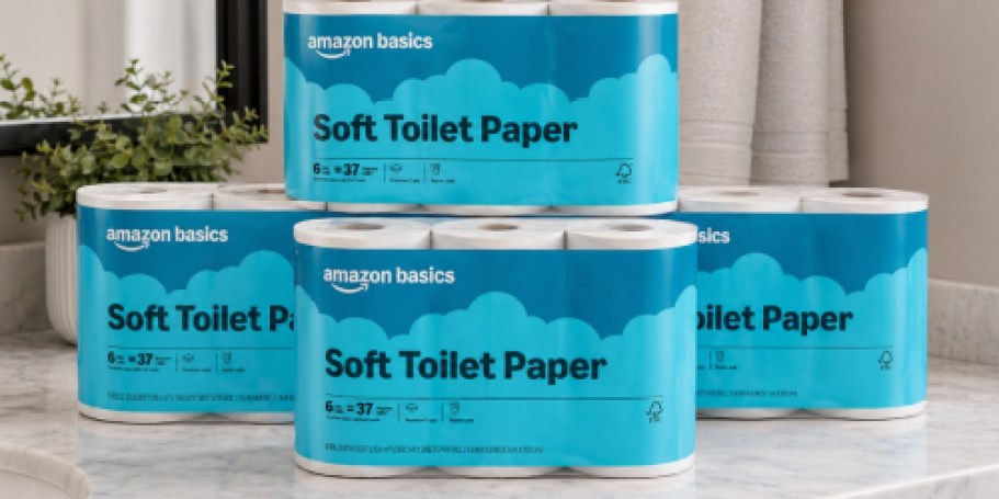 Amazon Basics Toilet Paper 30-Pack Only $20 Shipped on Amazon