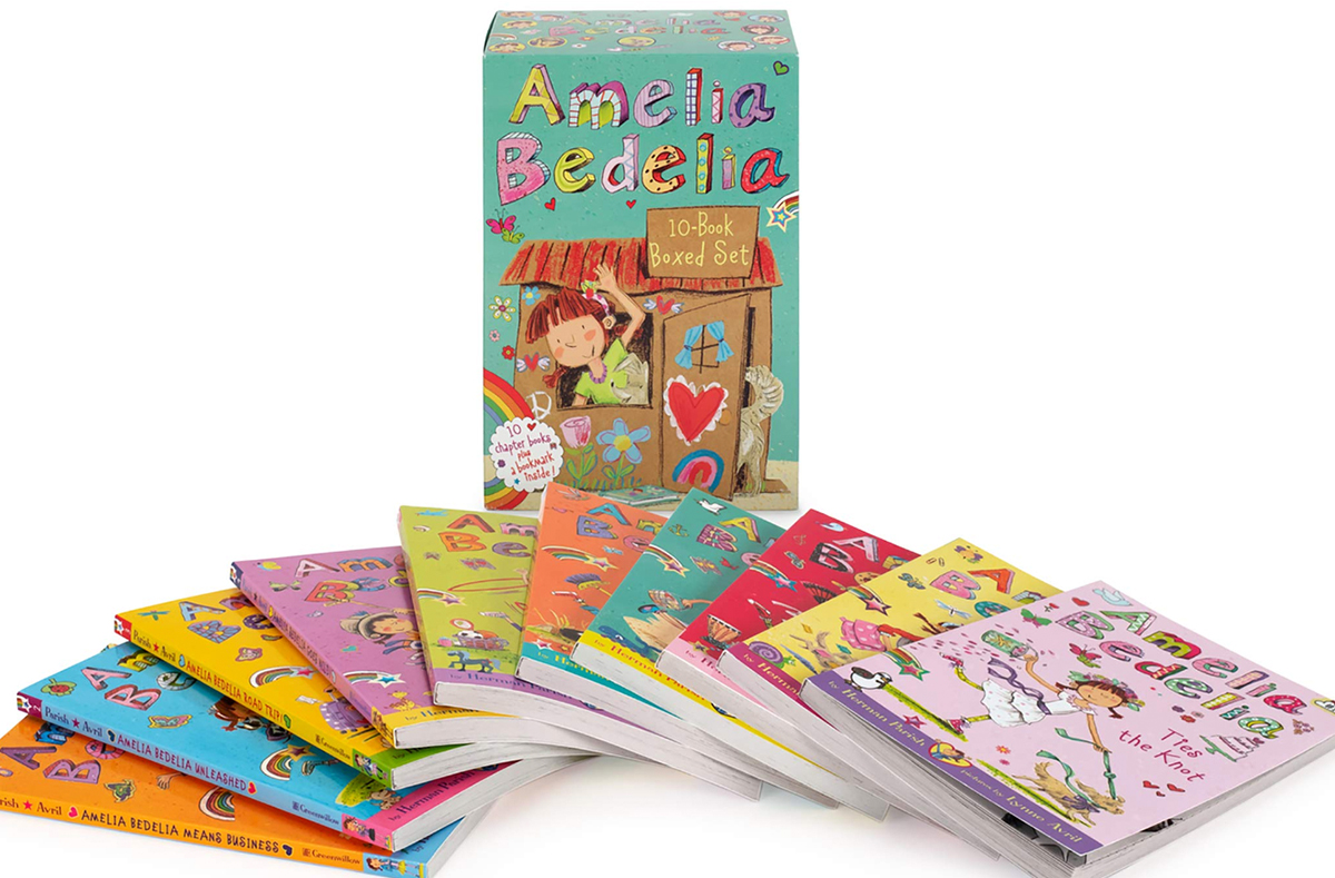 Amelia Bedelia Chapter Book 10-Book Box Paperback Set