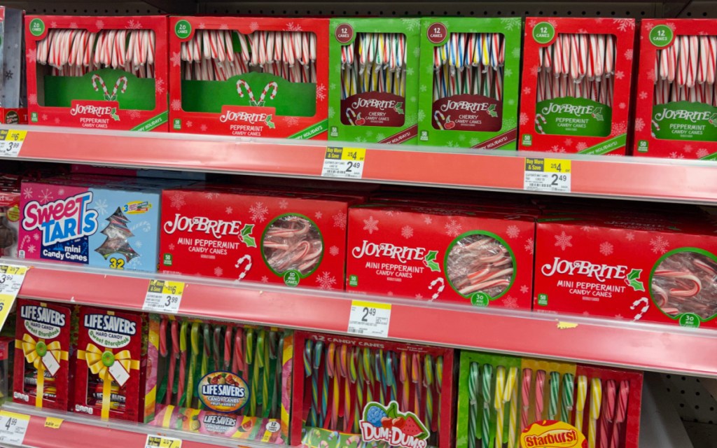 assorted candy canes