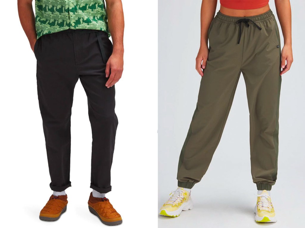 men and womens pants