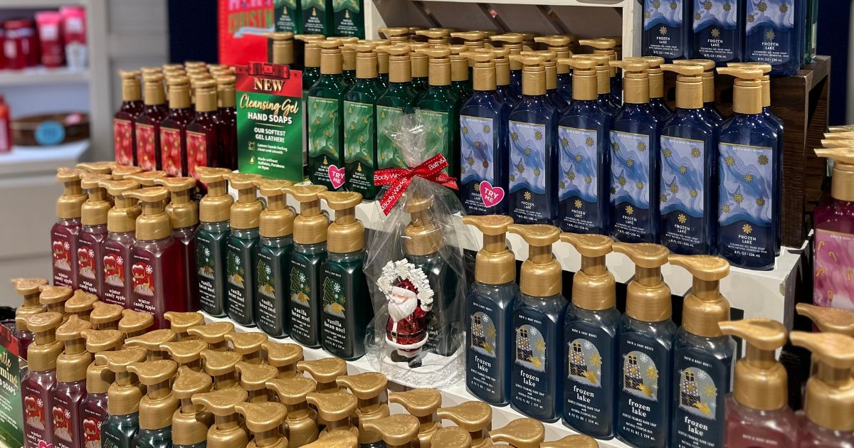 bath and body works soaps