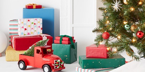 50% Off Bed Bath & Beyond Christmas Wrapping Paper (Arrives in Time For Christmas)