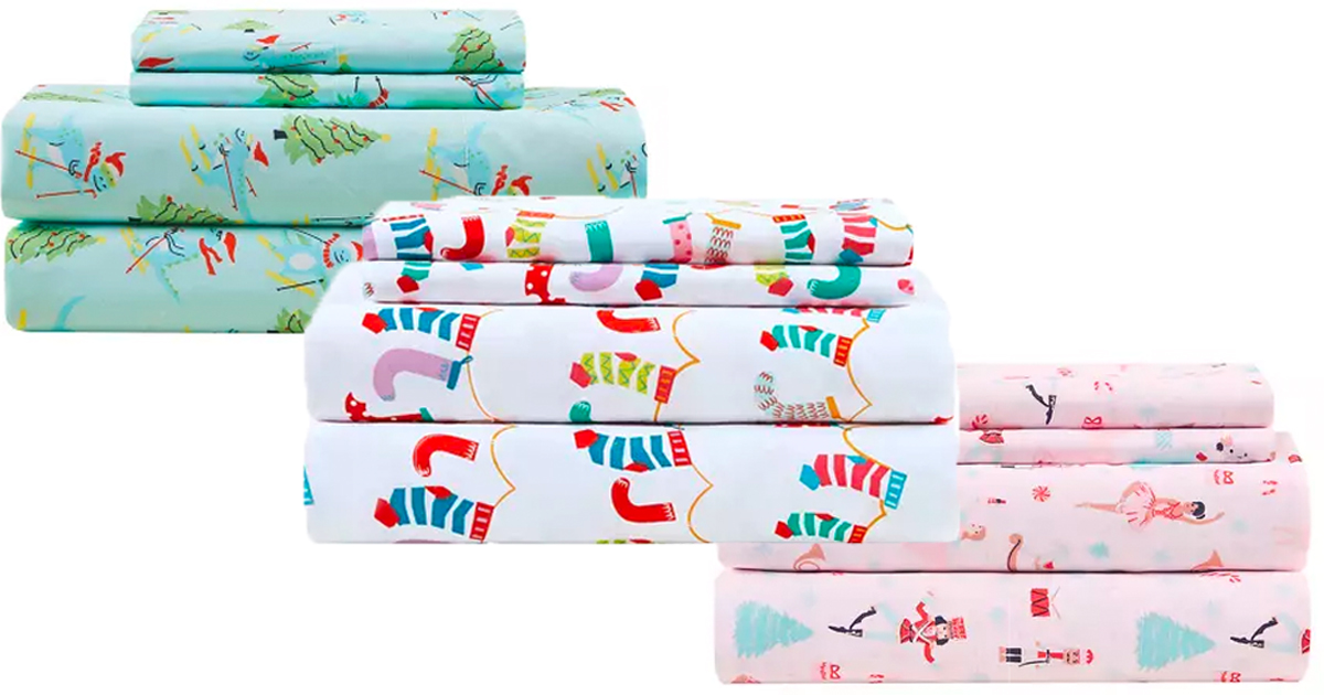 65 Off Christmas Sheet Sets Lots of Festive Designs from 9.99
