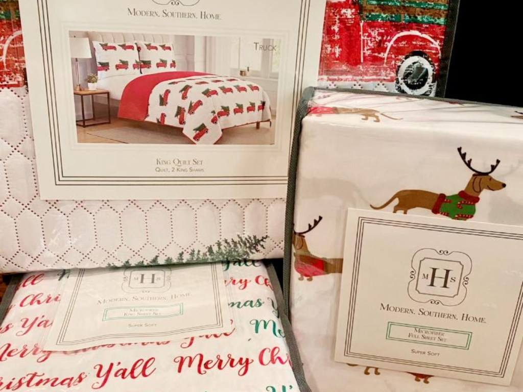 packaged sets of Christmas sheets