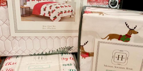 80% Off Belk Christmas Sheets | Lots of Festive Designs from $9.99!