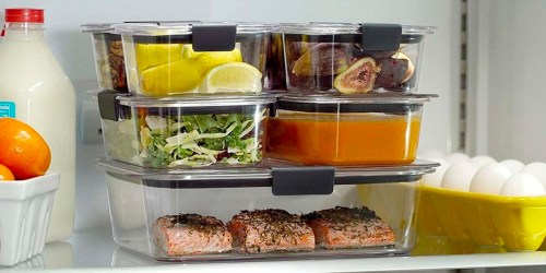 Rubbermaid Brilliance 18-Piece Food Storage Set Only $24.48 on Walmart.com (Reg. $44) | Leakproof & Non-Staining