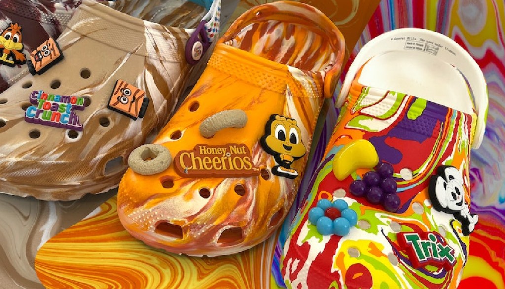 Crocs Cereal Collection is LIVE Featuring Honey Nut Cheerios