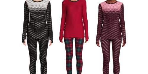 Cuddl Duds Women’s Thermal Pajama Set Just $10 on Walmart.com (Includes Plus Sizes)